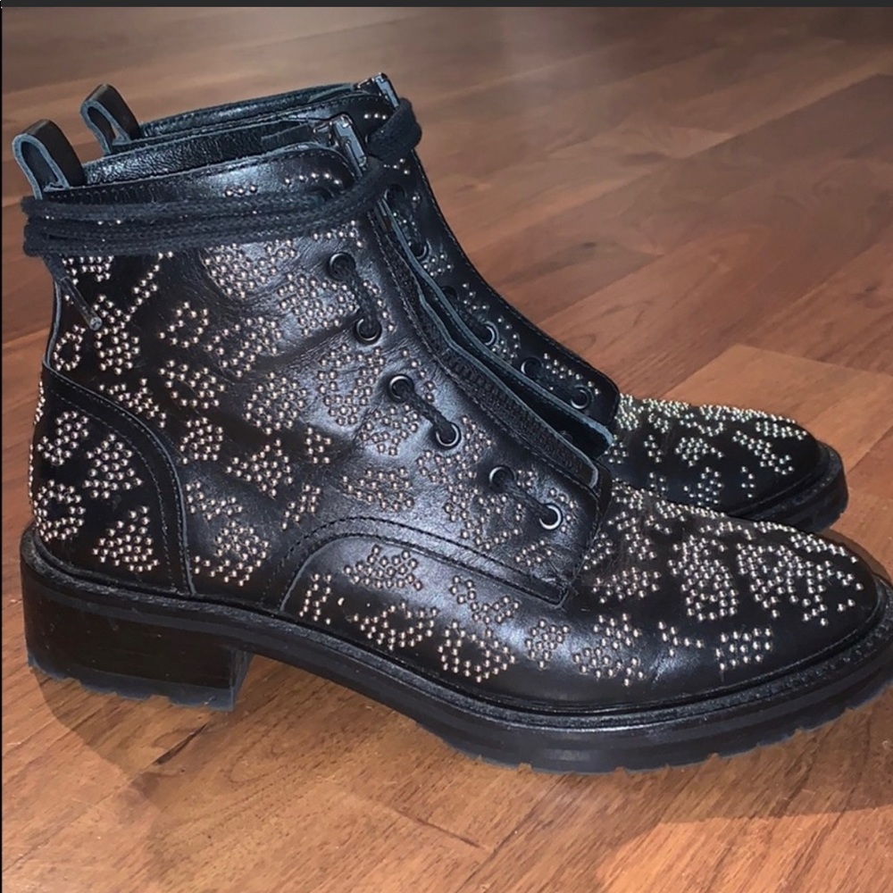 Rag and bone studded boots